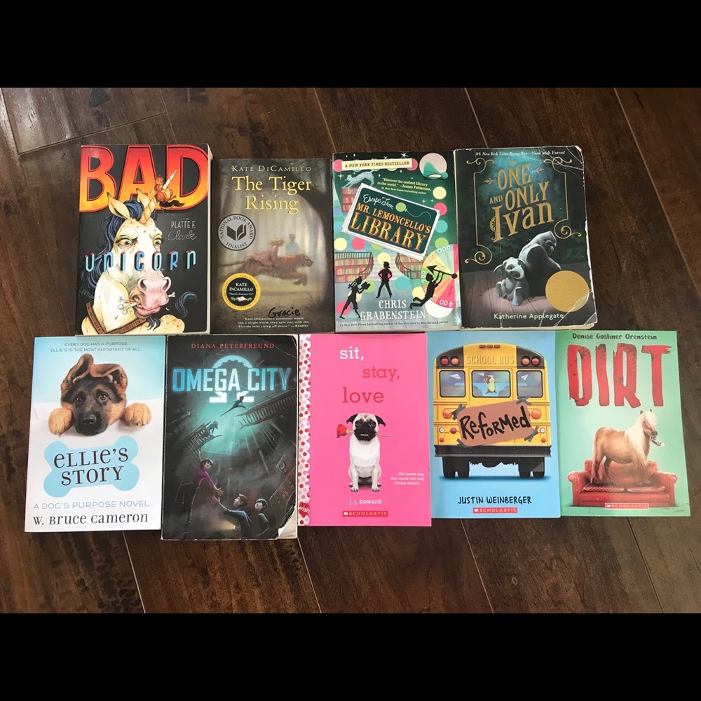 Tween book lot
